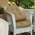 thumbnail image 3 of Meitianfacai Chair Cushion with Back Cushion, Outdoor Backrest Cushion, Backrest Cushion Patio, Back Chair Cushion Indoor and Outdoor Porch Wags Cushion Rainproof Rocking Chair Cushion on Clearance, 3 of 6