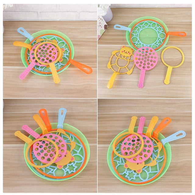 HAOAN6 Pcs Bubble Making Wand Tools Bubbles Party Favors Child