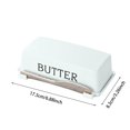 thumbnail image 3 of Classic Kitchen Accessories, Butter Dish with Lid for Countertop Butter Crock with Stainless Multipurpose Butter Butter Container Kitchen for Wife Mother, 3 of 7