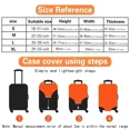 thumbnail image 3 of Housse de Bagage Housse de Compartiment à Bagages Housse de Protection pour 18-32 Pouces Résistante à L'Usure Housses Anti-Poussière Housses de Valise de Voyage Durables Marbre de Voyage L, 3 of 6