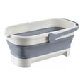 thumbnail image 2 of Large Collapsible Mop Bucket Collapsible Bucket 4.2Gallon(17L) With Handle For House Cleaning, Space Saving Outdoor Multiuse Foldable Water Pail For Camping, 2 of 8