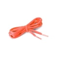 thumbnail image 2 of INSPIRE CHIC Unisexe 2 Paires Lacets Élastiques Demi-Ronds Ovales pour Bottes Espadrilles Athlétiques Orange Rouge 100 cm/39.5 Pouces, 2 of 5