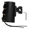 thumbnail image 2 of Porte-gobelet de Moto, Réglable PU en Cuir Bouteille de Moto Boire Porte-Gobelet Eau Boisson Support de Support, 2 of 8