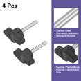 thumbnail image 3 of 4Pack Metric Carbon Steel Clamping Screw Knob T Shaped Thumb Screws M4 x 25mm, 3 of 5