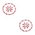 thumbnail image 4 of Ruiboury 100pack/lot Stand Out Unique Tassel DIY Tassel Accessory For Keychain Gifts pink-Silver 2Set, 4 of 6
