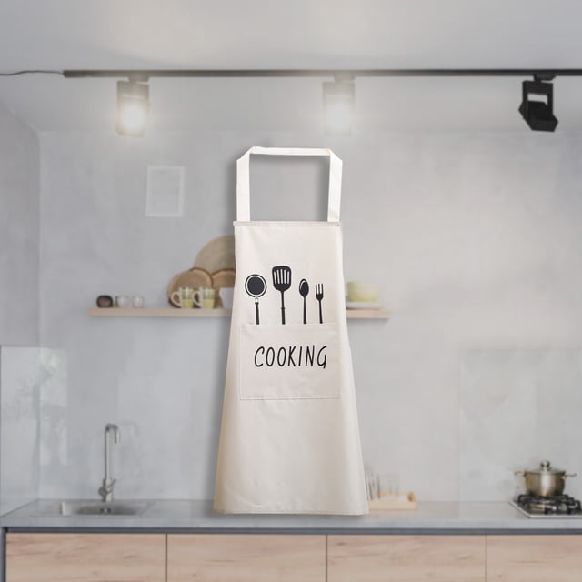 Wipable Apron Suitable For Women's Fashionable Home Kitchen Cute Japanese Cooking Apron Work Clothes