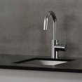 thumbnail image 3 of Kraus Oletto Single Handle Kitchen Bar Sink Faucet, Spot Free Stainless Steel, 3 of 5