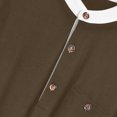 thumbnail image 4 of Weiqiqre Men Tank Tops Classic Button Basic Sleeveless Shirt Solid Color Cotton Tees Golf Stylish Tops, 4 of 9