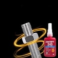 thumbnail image 1 of Adhésif de Verrouillage de Filetage pour Vis - Formule Anaérobie Rouge de 50 ml pour la Résistance aux Vibrations et la Tolérance à l'Huile, 1 of 8