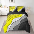 thumbnail image 2 of YST Ombre Gradient Geometric Stripe Bedding Comforter Set, 7-Piece, Twin, 2 of 4