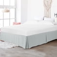 thumbnail image 2 of PiccoCasa Bed Skirt Double Brushed Microfiber with Dust Ruffle, King Light Gray, 2 of 7