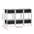 thumbnail image 4 of vidaXL Raised Bed 120x40x71 cm Polypropylene, 4 of 4