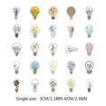 thumbnail image 4 of Ramiter Cartoon Light Bulb Flower Doodle Waterproof Sticker DIY Sticker Decoration, 4 of 5