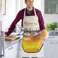 thumbnail image 1 of WIFKLSIIPG Festival Printed Linen Sleeveless Apron Kitchen Oil and Stain Sleeveless Cover Kitchen Apron, 1 of 8