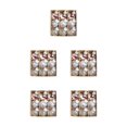 thumbnail image 1 of ZheElen Festive Decorations For Christmas Tree Spread Holiday Cheer Christmas Balls Decorations Christmas Decorations Home Decor D 5Set, 1 of 6