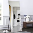 thumbnail image 2 of NeuType Pleine Longueur Miroir Plancher Rectangle Argent 59"x19", 2 of 9