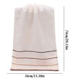 thumbnail image 2 of TopLLC Microfiber Bath Towel, Soft To Touch, Highly Absorbent, Quick Drying, Suitable For Body, Sports, Yoga, Spa, Fitness, 2 of 2