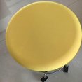 thumbnail image 3 of Coussin de Tabouret Rond Durable Coussins d'Assise Doux Lavable pour Chaise de 12-18 Pouces Jaune, 3 of 9