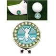 thumbnail image 3 of pitrice Zinc Alloy Golf Ball Markers Training Aids Hat Clip Anti-rust Putt Sign C, 3 of 5