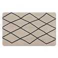 thumbnail image 1 of Elevate Your Bathroom Decor with our Non-Slip 20x32in Tribal Style Bath Rug Runner - Soft, Luxury Microfiber Bathroom Rugs, Machine-Washable. Perfect for Tub and Shower!, 1 of 5