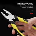 thumbnail image 2 of Heavy Duty 6 Combination Long Nose Side Cutter Cutting Pliers Hot R0 T2C6, 2 of 8