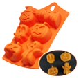 thumbnail image 4 of TIMIFIS Biscuit Machine Halloween Silicone Pumpkin Cake Silicone Kitchen Bake Tools Chocolate Bar Mold Kitchen Gadgets, 4 of 6