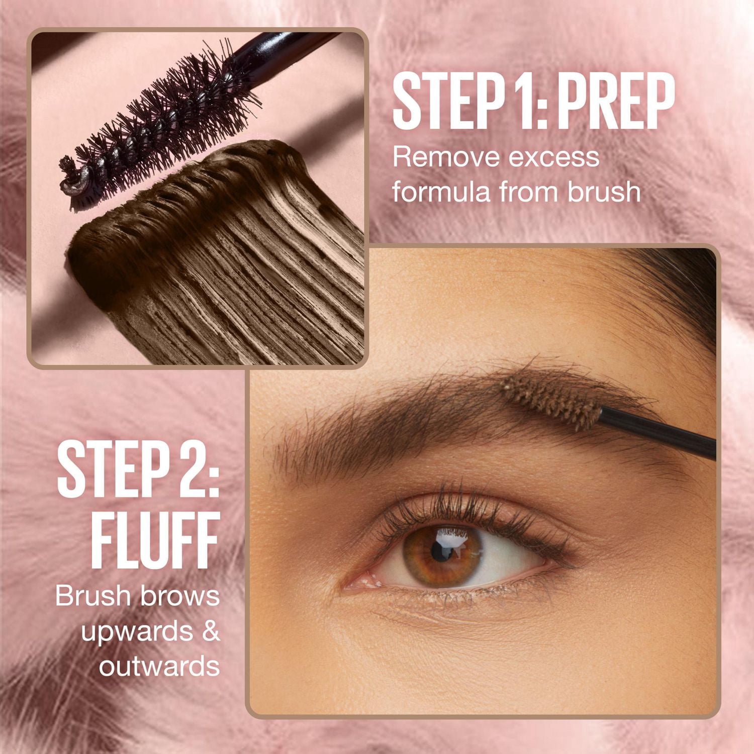 Mascara pour sourcils Superfluff de Maybelline, tenue longue durée
