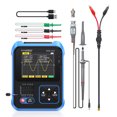 thumbnail image 1 of Riwcyla 3in1 Digital Oscilloscope Transistor Tester Function Signal Generator Meter Handheld Oscilloscope 2.4inch TFT Display 10MSs Sample Rate 500KHz Bandwidth Oscillometer, 1 of 6