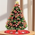 thumbnail image 5 of Pisexur Christmas Tree Skirt ,Many patterns 35.12"Christmas Tree Upholstered Bottom Cover, Suitable For Christmas Tree Decorations, Christmas Family Gathering Christmas Decorations Christmas Gifts, 5 of 5