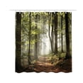 thumbnail image 2 of EGNMCR Rideaux, Rideaux pour Chambre Rideau de Douche Imprimé Polyester et Anti-Moisissure Salle de Bain et Rideau de Séparation Anti-Moisissure 150X180CM un Rideau, 2 of 2