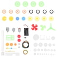 thumbnail image 1 of MasteelfCA 112 Pcs Roues en Plastique Engrenages Moteur CC Kit Moteur Électrique Jouets Accessoires, 1 of 7