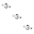 thumbnail image 3 of Ruiboury Simple And Effective Nitrous Pressure Gauge Adapter High Durability Seal Gauge T silver 3Set, 3 of 6