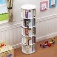 thumbnail image 3 of TOYTEXX 5-Tier 360° Rotating Stackable Bookshelf Organizer for Adults&Childern – Home & Office Use, 3 of 4