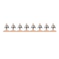 thumbnail image 4 of MERIGLARE Hand Bells Set 8 Note Percussion Musical Bells Toy Early Educational Percussion Wood, 4 of 7