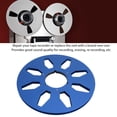 thumbnail image 4 of 1/4 10.5 Inch Empty Take Up Reel to Reel for ,Professional 8 Hole Empty Tape Reel, Aluminum Alloy Universal Opening Machine Part Sound Tape Takeup Reel for NAB Recording, 4 of 7