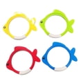 thumbnail image 1 of QualitChoice Water Sports Training Equipment Colorful Dive Rings Swimming Pool Toys For Little Swimmers Diving Toys, 1 of 6