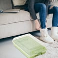 thumbnail image 3 of Shoe Storage Box under $5! CQCYD Transparent Shoe Storage Box, Stackable Shoe Organizer with Vent Holes, Clear Plastic Shoe Cabinet for Closet Shelving, Thickened Shoe Box, 3 of 3