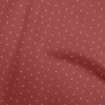 thumbnail image 1 of oneOone Coton Cambric Tissu Rouge Minimal Matière de Robe de Cocktail Tissu Imprimé Tissu au Mètre 42 Pouces de Large, 1 of 5