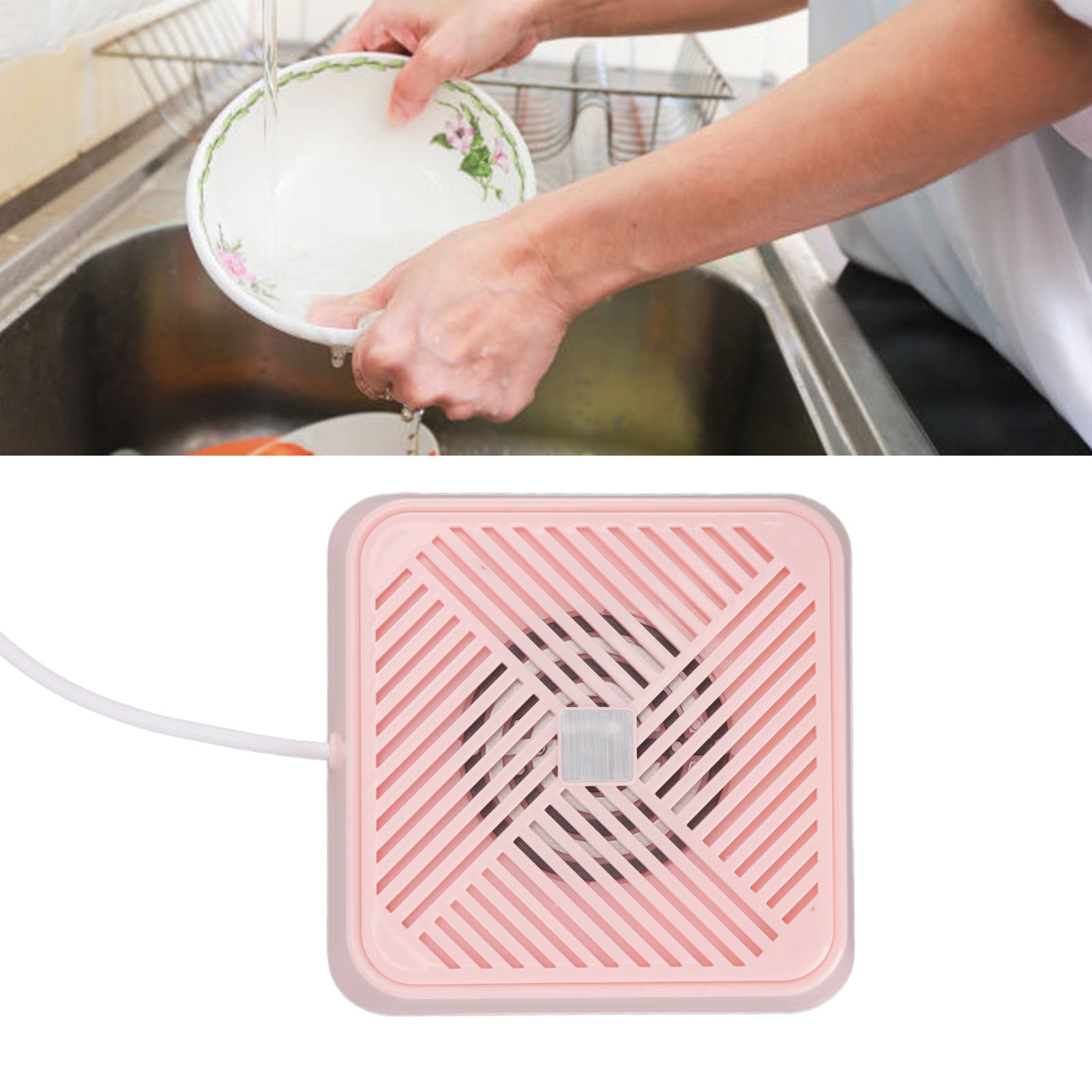 Mini Dishwasher Portable Sound Vibration Electrolytic Water Purification IP67 Waterproof USB Dishwasher for Kitchen