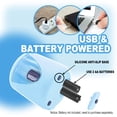 thumbnail image 3 of Electric Pencil sharpeners for Kids, Small Battery Operated Pencil Sharpener for Colored #2 No.2 HB, 3 of 7