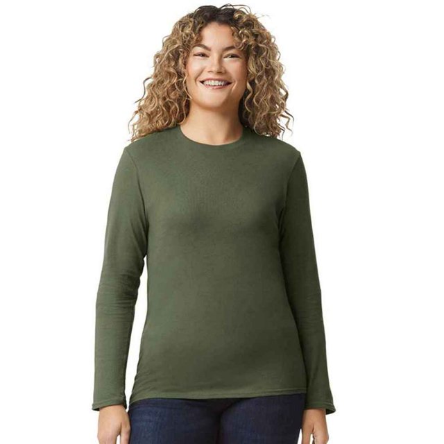 Gildan T-Shirt à Manches Longues Softstyle pour Adulte