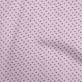 thumbnail image 1 of oneOone Coton Popeline Rose Clair Tissu Minimal Rétro Matériel de Couture Tissu Imprimé par la Cour 42 Pouces de Large, 1 of 5