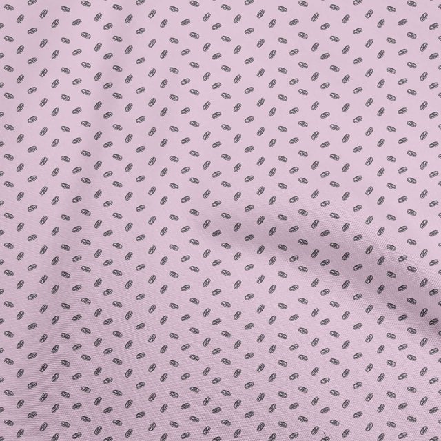oneOone Coton Popeline Rose Clair Tissu Minimal Rétro Matériel de Couture Tissu Imprimé par la Cour 42 Pouces de Large