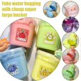 thumbnail image 4 of Cujmh 1 Bucket of Slime, Fake Water Stress Relief Toy for Kids, Non-Sticky & Stretchable, 4 of 4