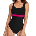 thumbnail image 1 of High Waist Bikini Swimsuit for Women Womens One-Piece Swimsuit with Micro Elastic Suspender and Open Back Bikini Swimsuit High Waist Swimsuit for Women High Cut Swimsuits for Women, 1 of 5