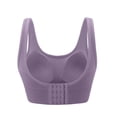 thumbnail image 3 of Yuyuzo Sports Bras for Women Full Coverage High Support Solid Color Yoga Workout Seamless Underwear, 3 of 4