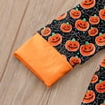 thumbnail image 5 of Ensemble Chaud Imprimé pour Bébé, Tenue d'Intérieur pour Parent, Pyjama Deux Pièces, Halloween, 5 of 5