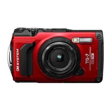 OM SYSTEM Tough TG-7 Digital Camera - Red