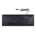 thumbnail image 1 of Graflsoa Clavier Multimédia USB Adapté aux Personnes Âgées avec Rétroéclairage Réglable, Grandes Touches pour une Tape Facile, Compatible avec Plusieurs Systèmes Windows, 1 of 6