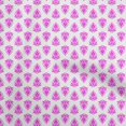 thumbnail image 1 of oneOone Cotton Poplin Fuschia Pink Fabric Asian Block Craft Projects Decor Fabric Printed By The Yard 56 Inch Wide, 1 of 4